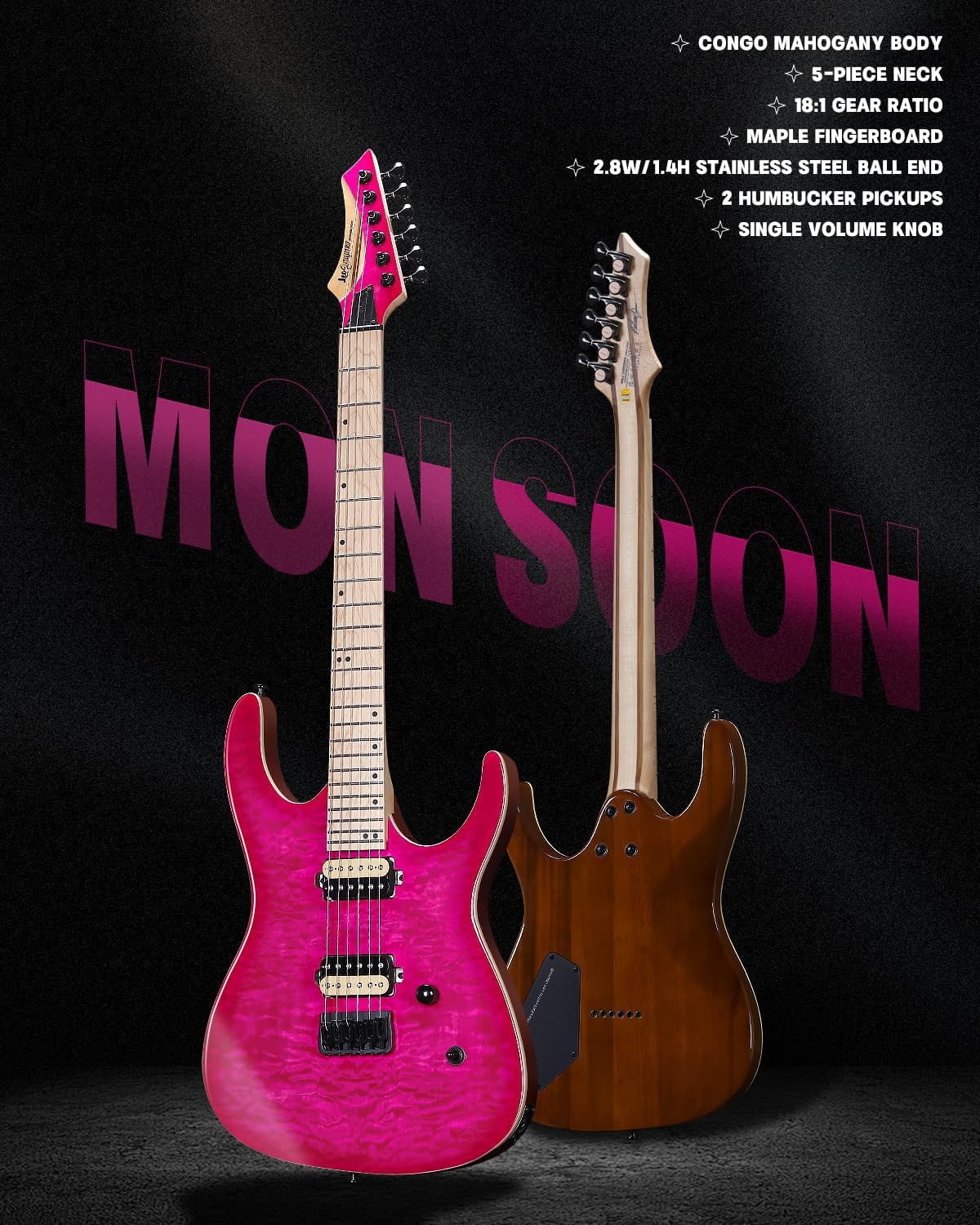 Monsoon Series - Pink Ripple