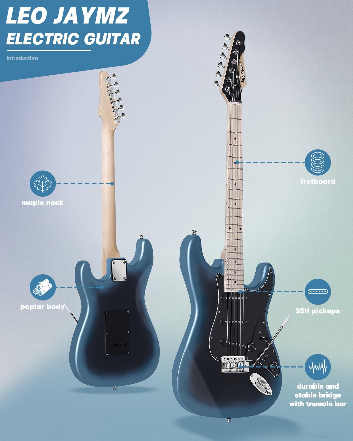 ST Beginner Kit - Blue Black 5W