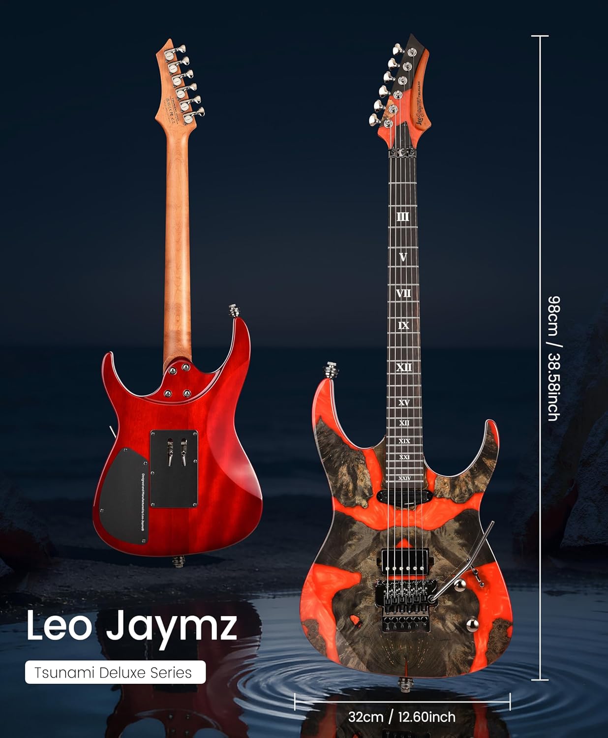 Tsunami Deluxe - Red Black