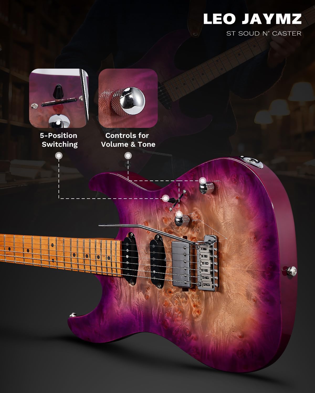 ST Pro - SSH, Violet Burl