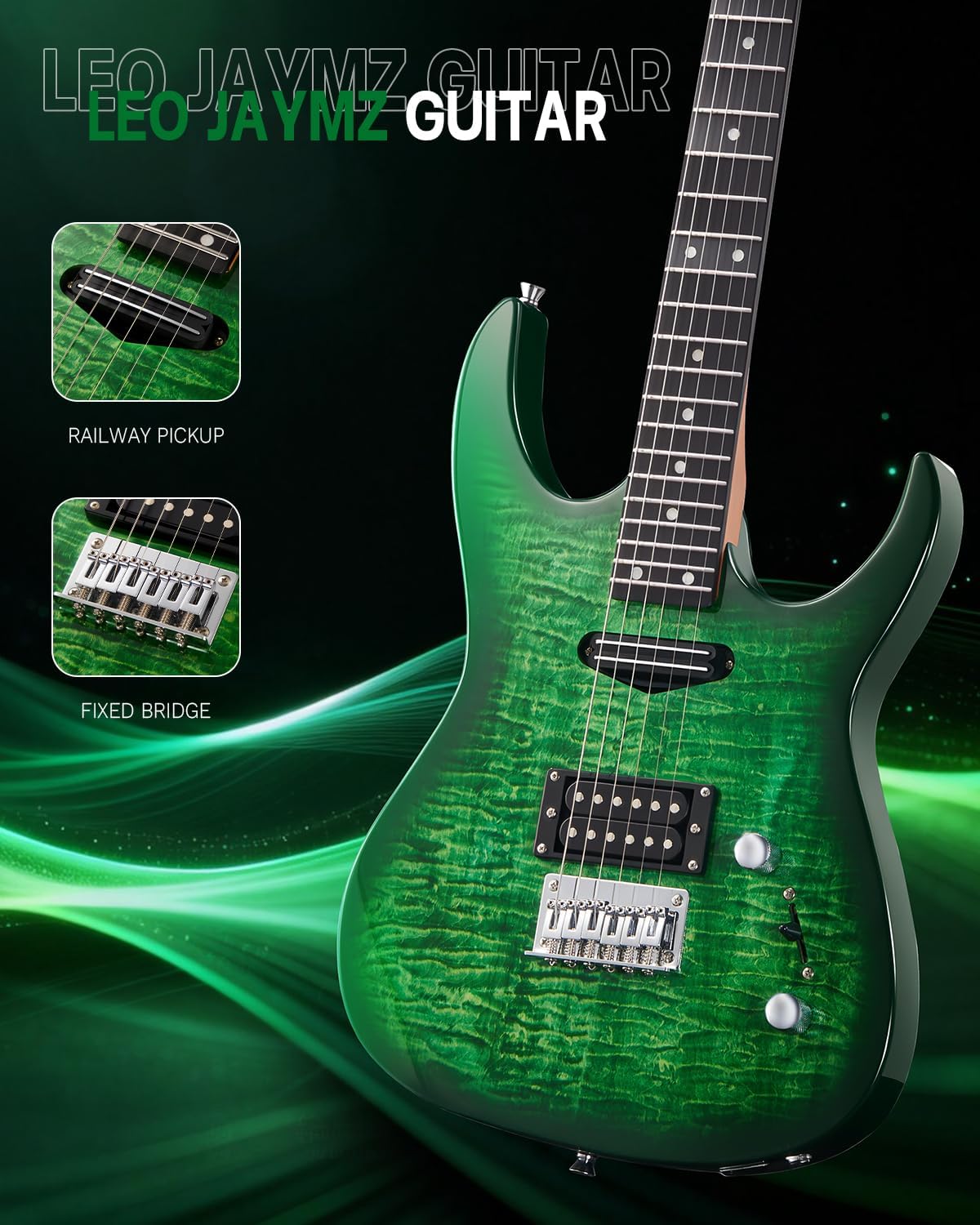 Tornado Series - Green Flame