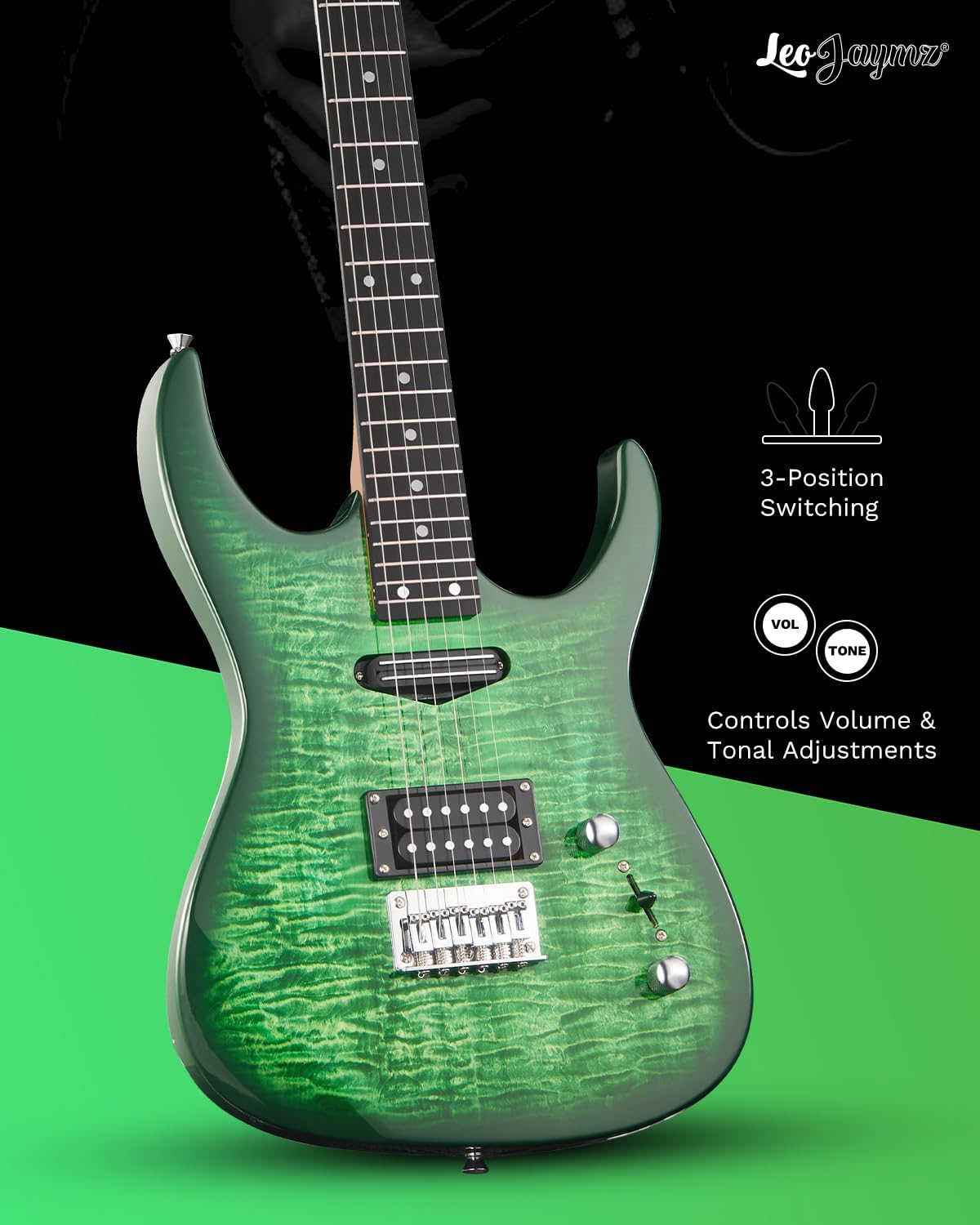 Tornado Series - Green Flame