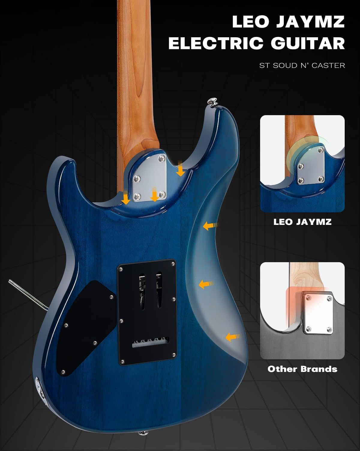 ST Pro Series - SSH Black Flame Blue