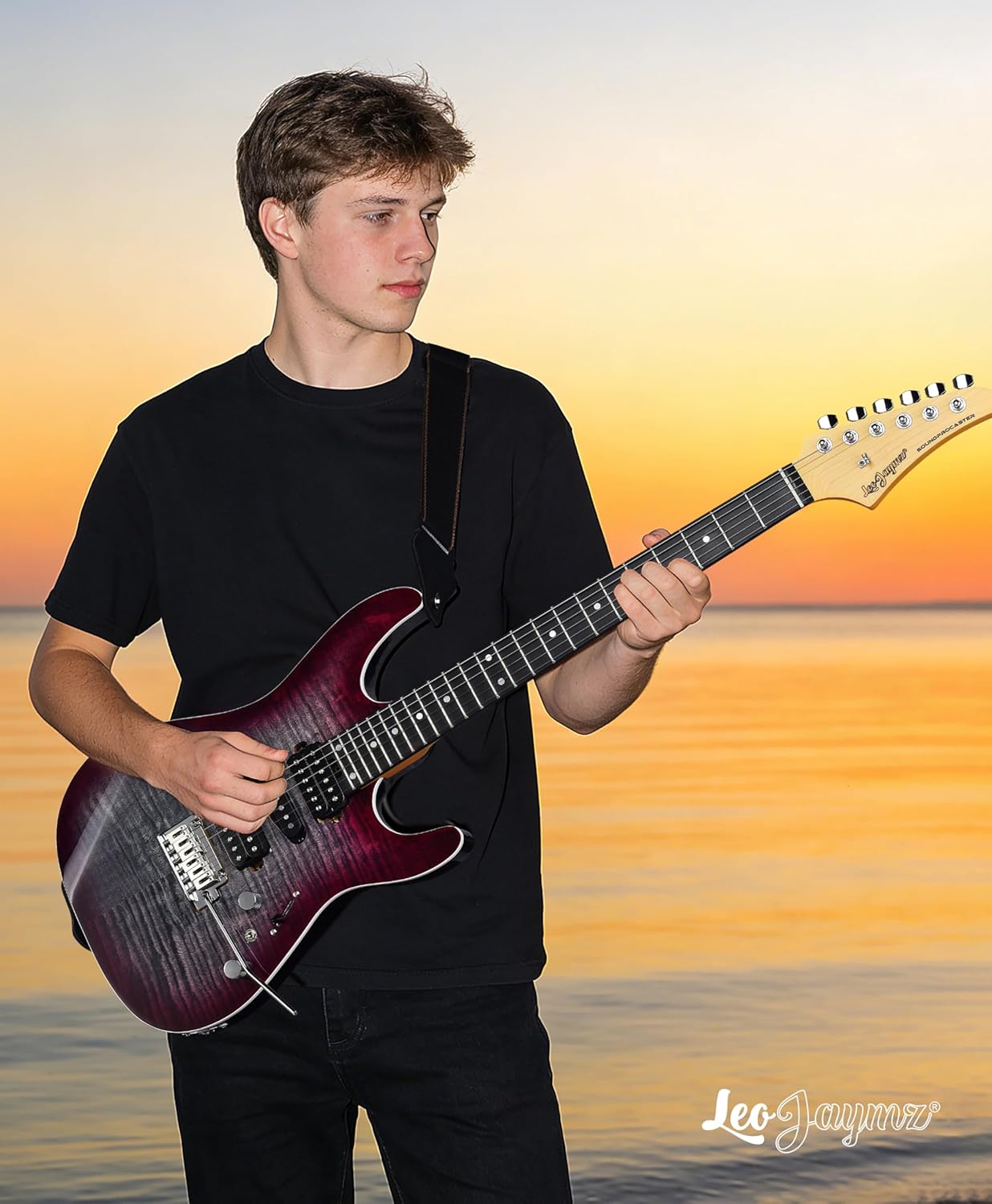 ST Pro Serie - Black faded Purple