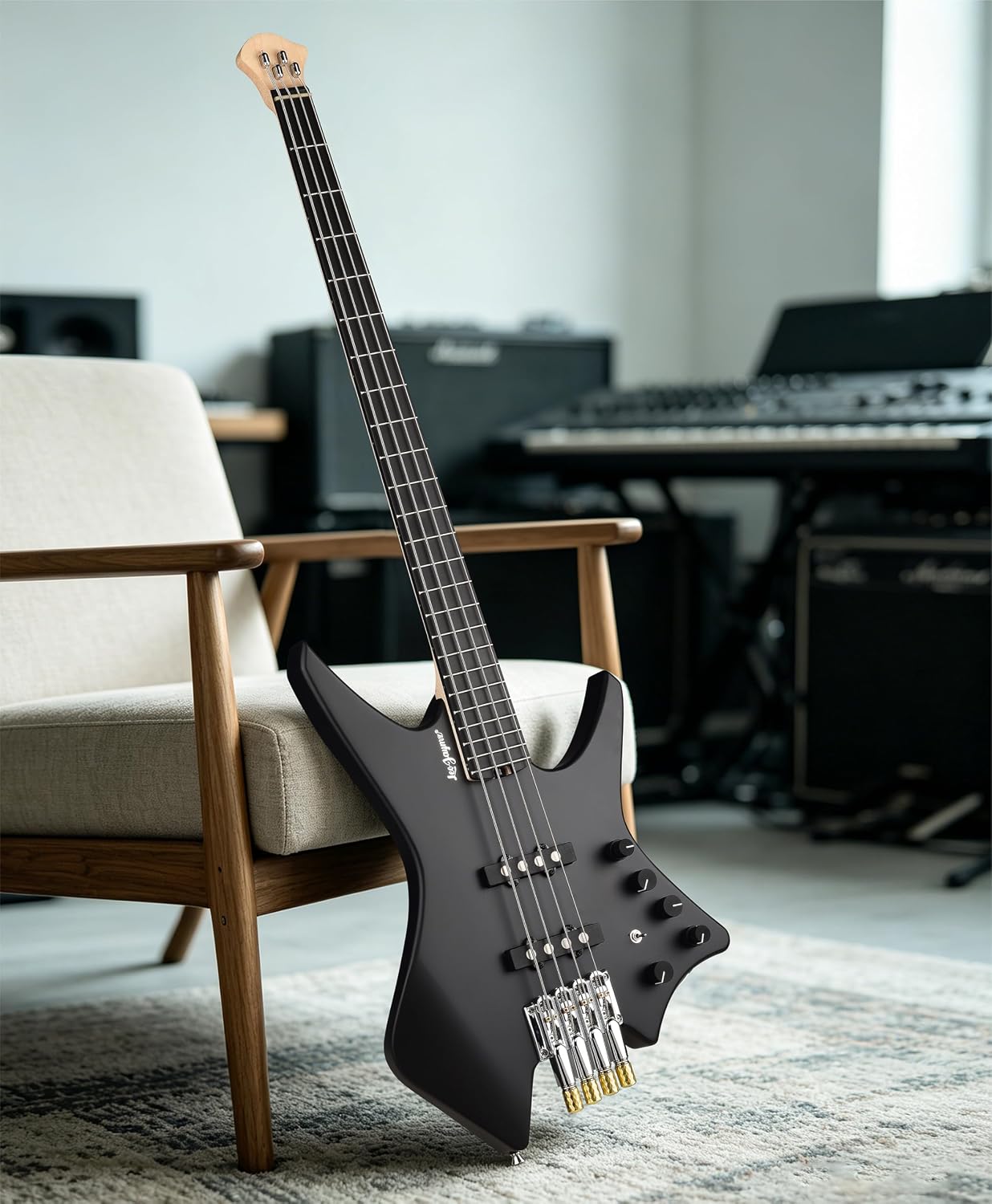 Headless Bass - Matt Black