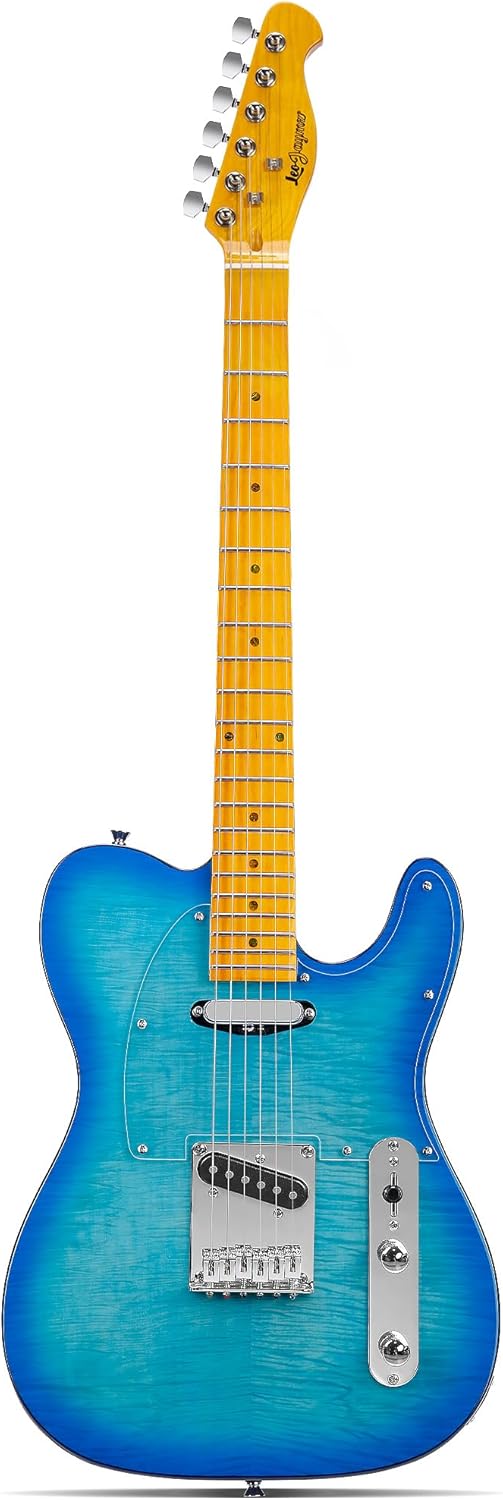 TL Series - Transparent Blue Burst