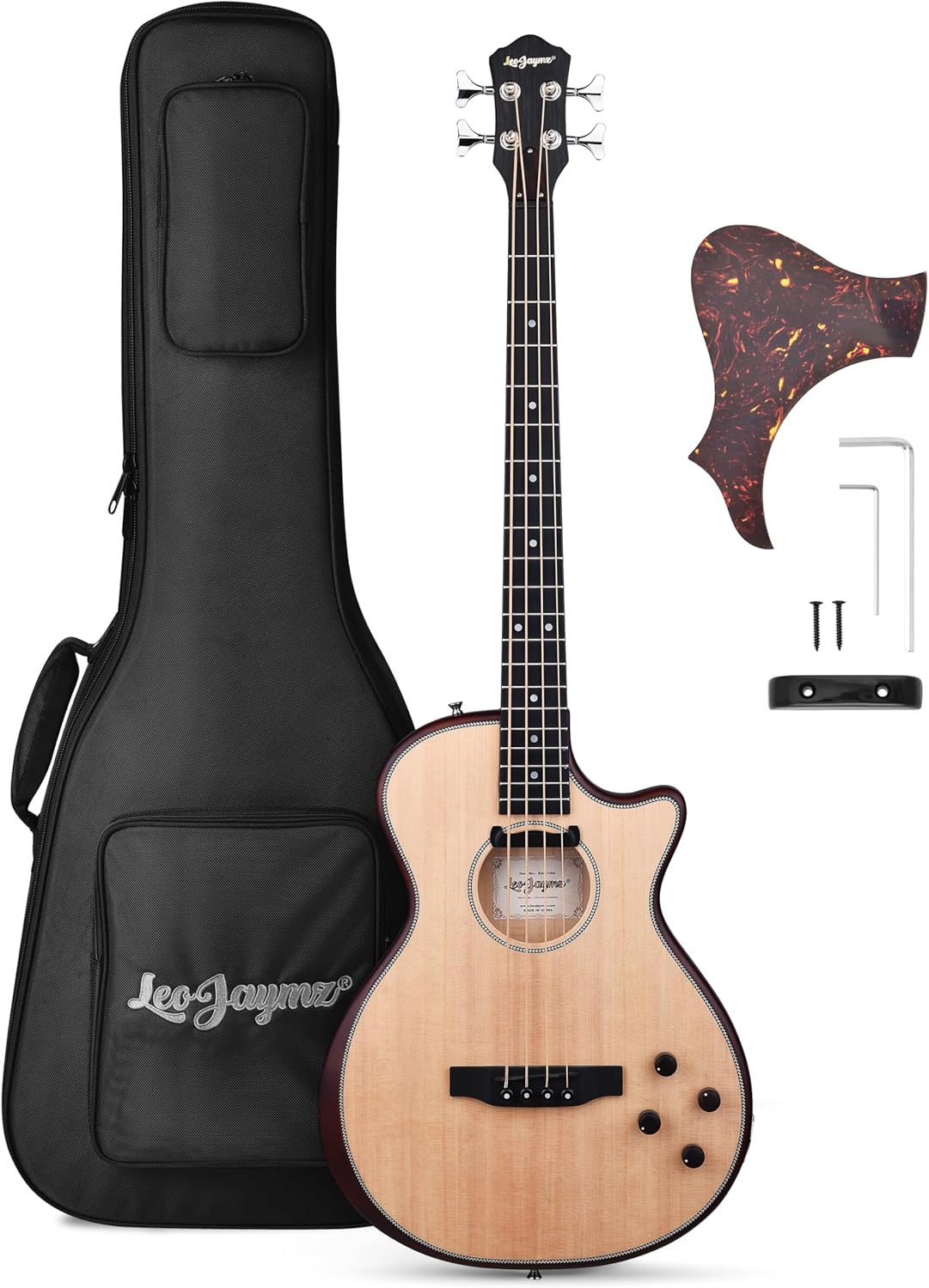 Acoustic Electric Bass - Spruce Top