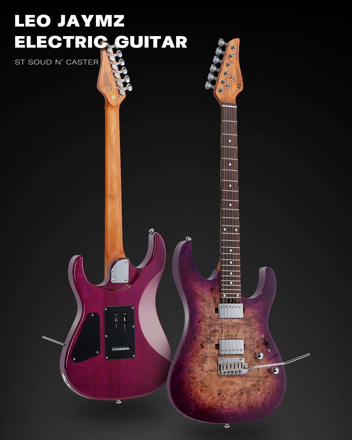 ST Pro Series - HH Violet Burl