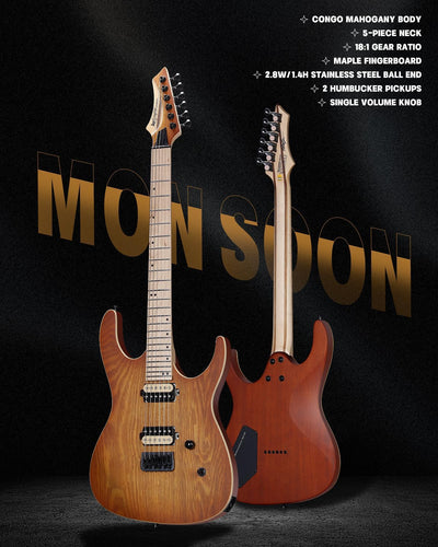Monsoon Series - Honey Sunburst Ash