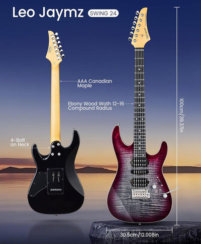 ST Pro Serie - Black faded Purple