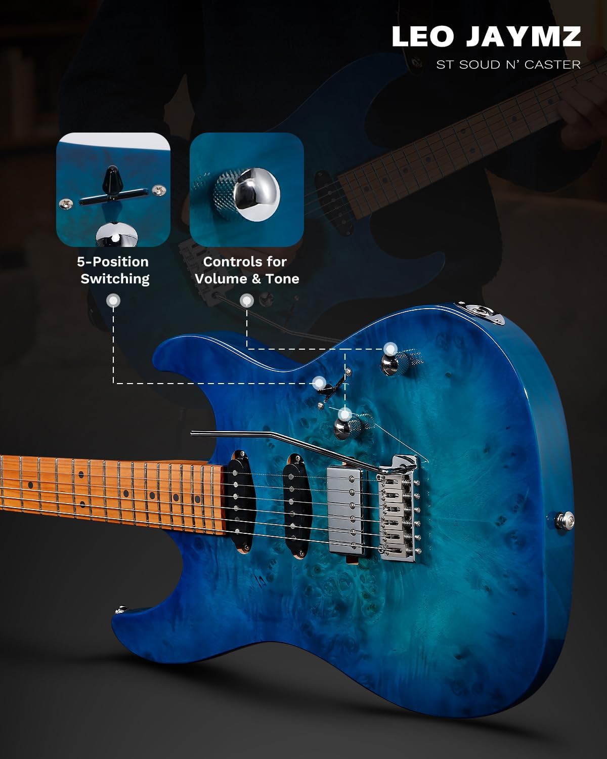 ST Pro - SSH, Blue Burl