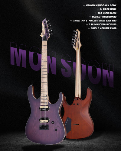 Monsoon Series - Purple Ash