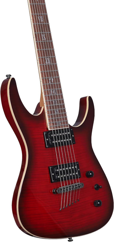 Tempest 7-String - Red Flame