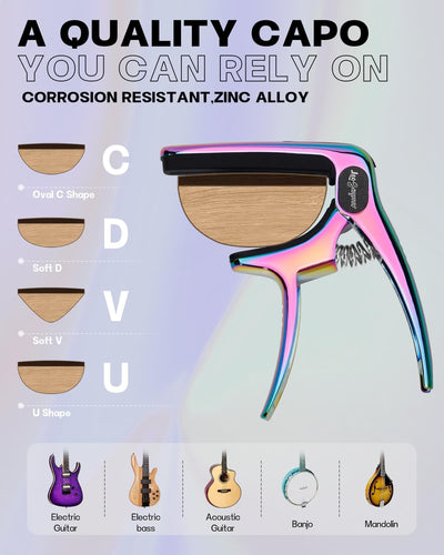 Guitar Clip - Dazzling Purple