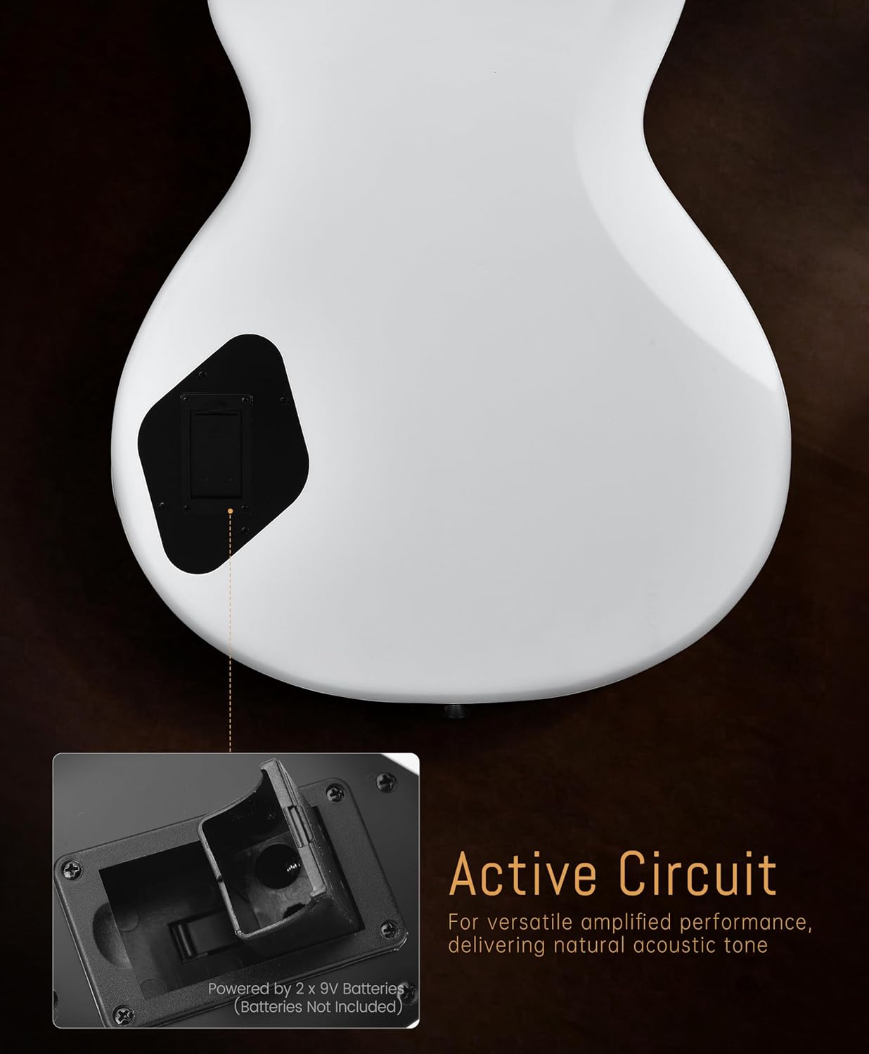 Thin Body Acoustic - White