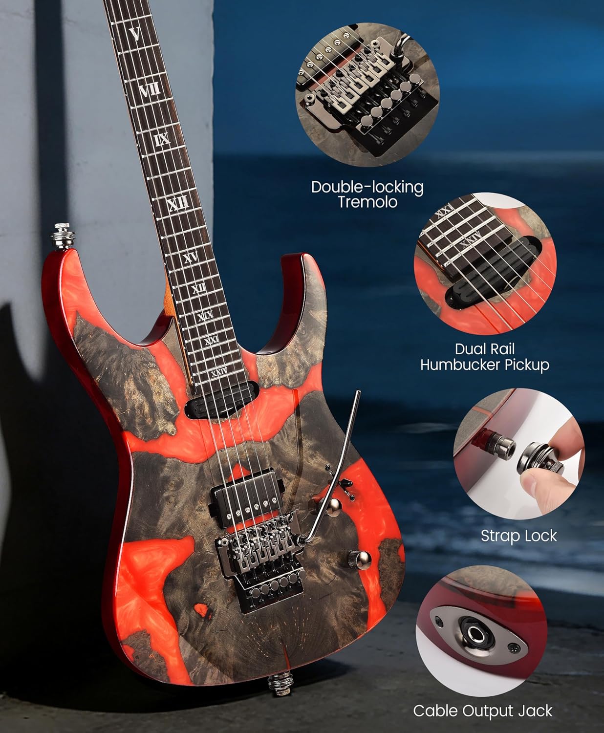 Tsunami Deluxe - Red Black
