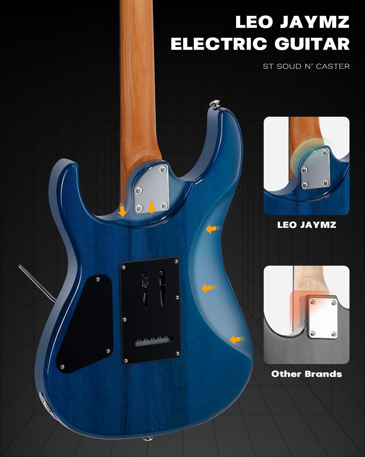 ST Pro - HH, Blue Burl