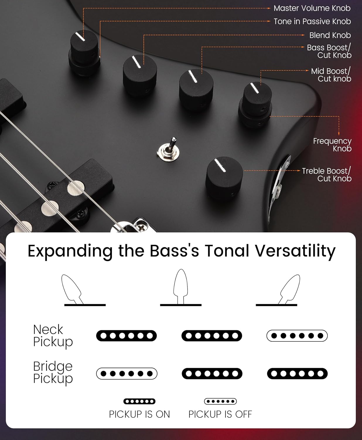 Headless Bass - Matt Black