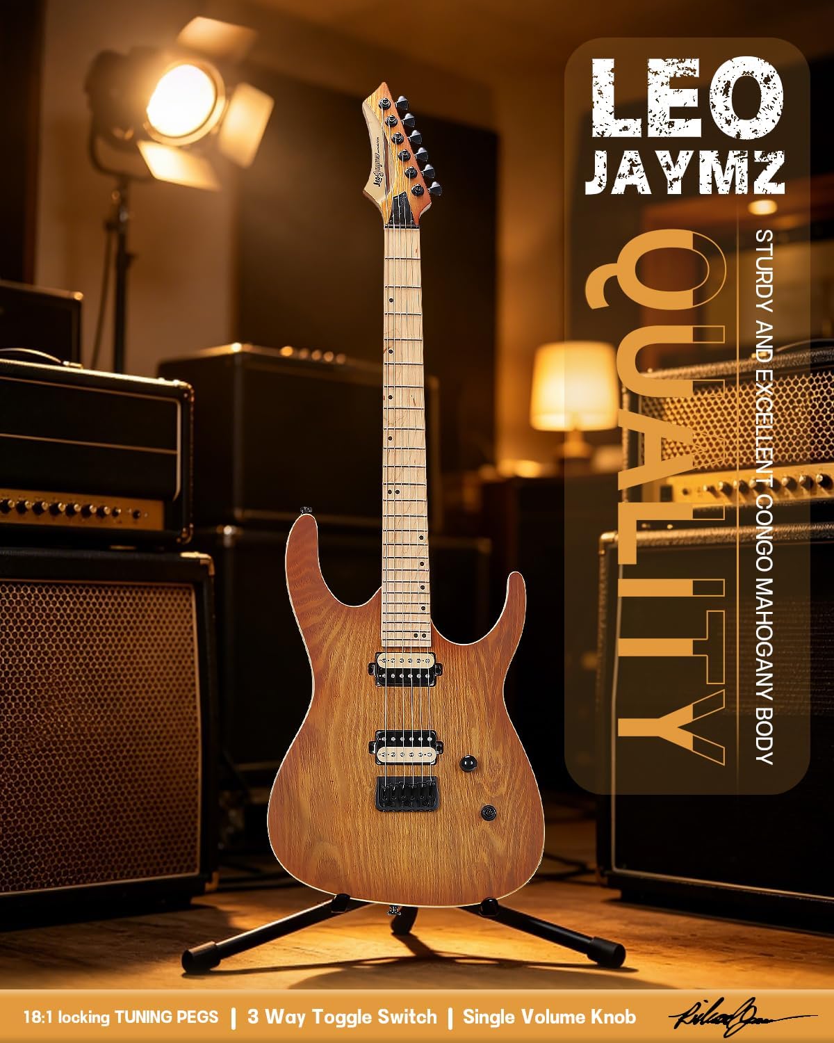 Monsoon Series - Honey Sunburst Ash