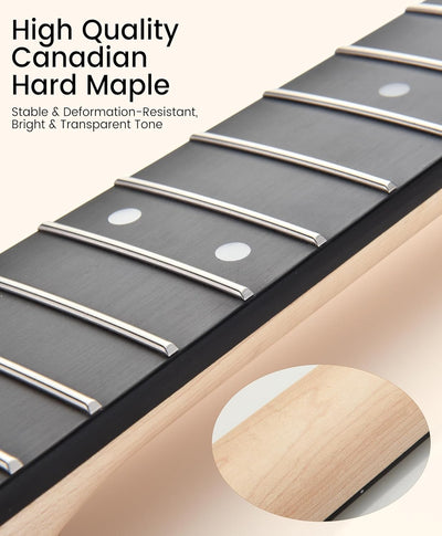 Compound Radius Neck - Richlite Fretboard