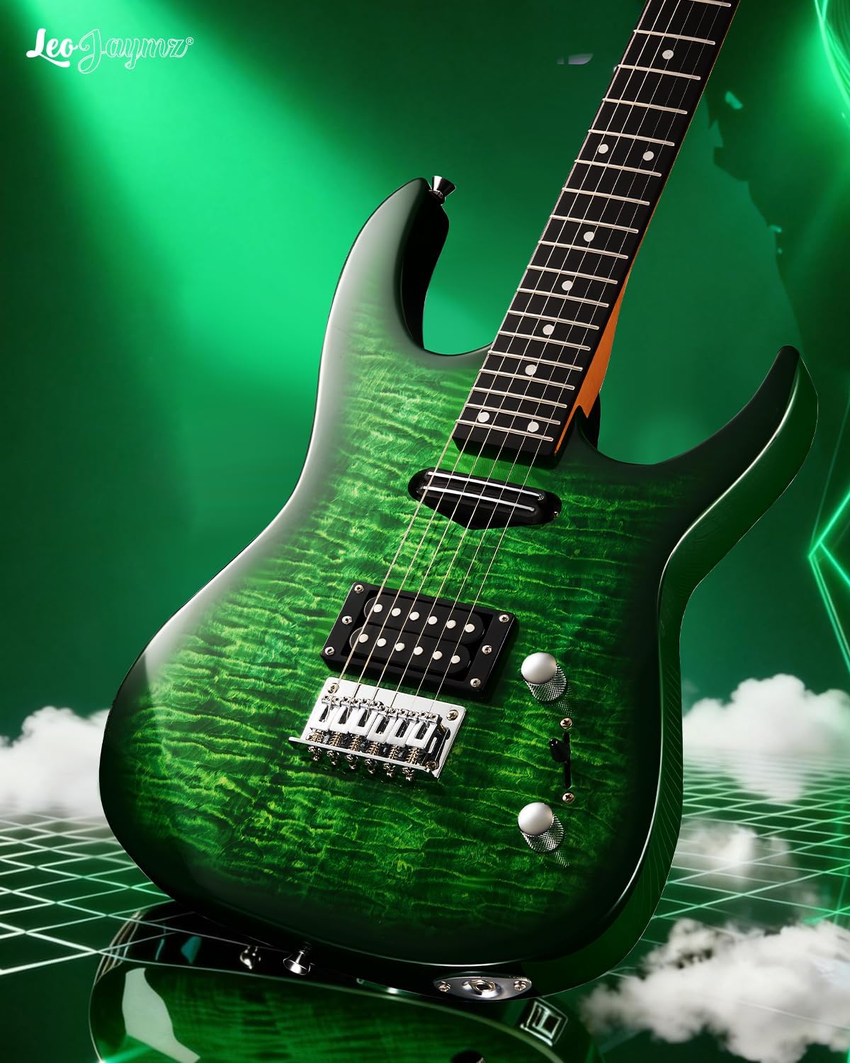 Tornado Series - Green Flame