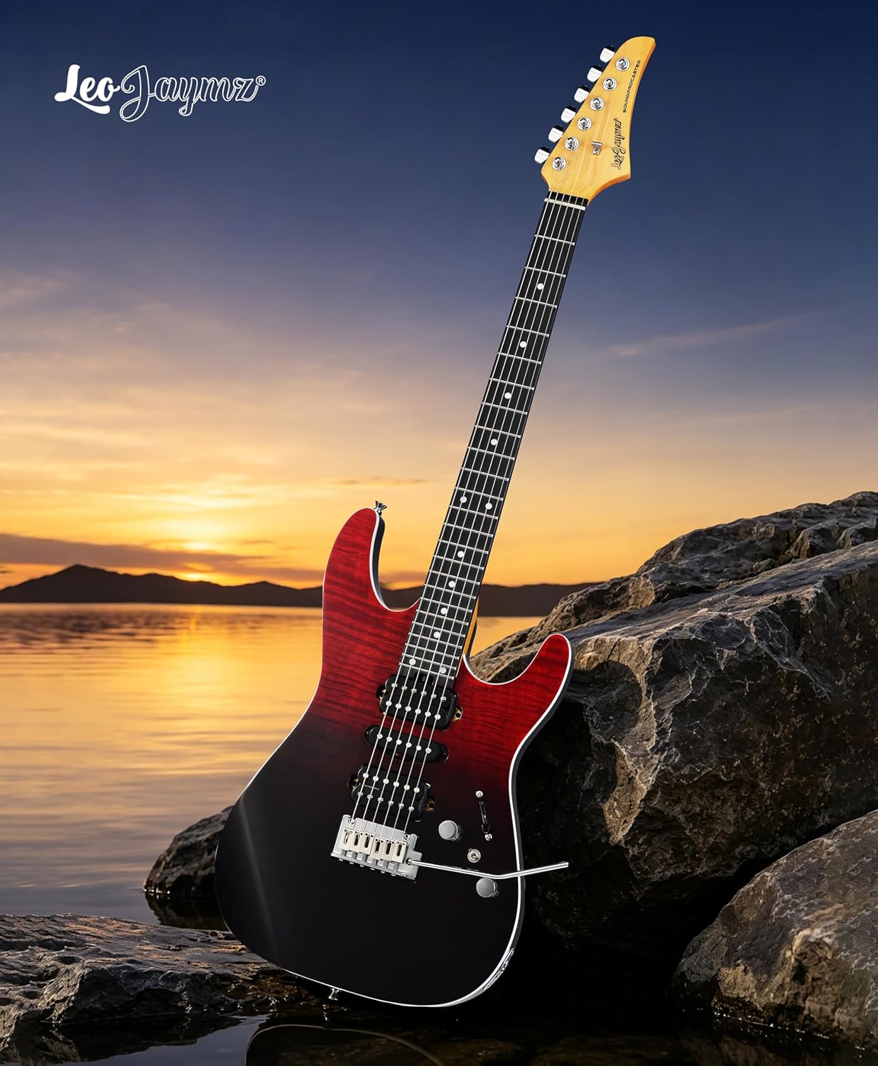 ST Pro Series - Black faded Red