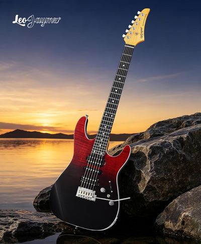ST Pro Series - Black faded Red