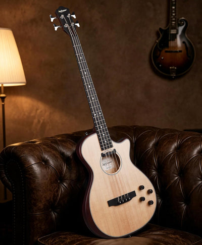 Acoustic Electric Bass - Spruce Top