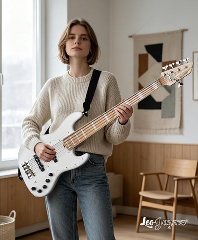 5-String Bass - Pearl White
