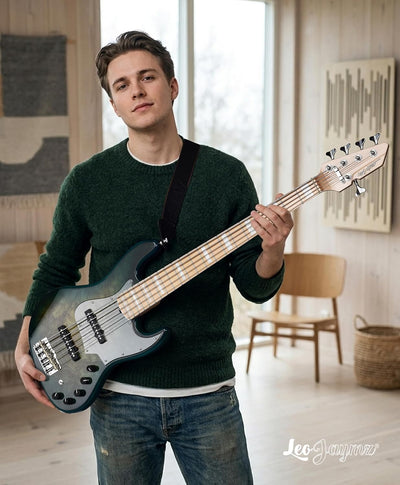 5-String Bass - Bixu Blue