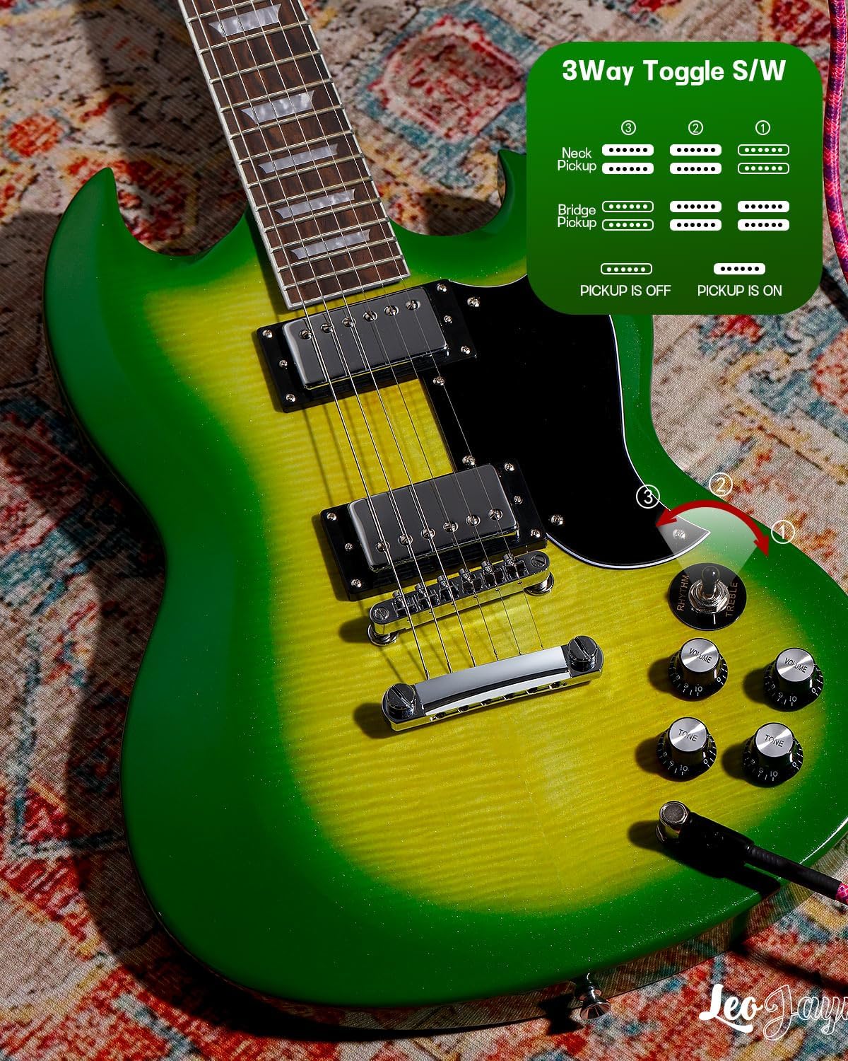 DC Series - Green Flame