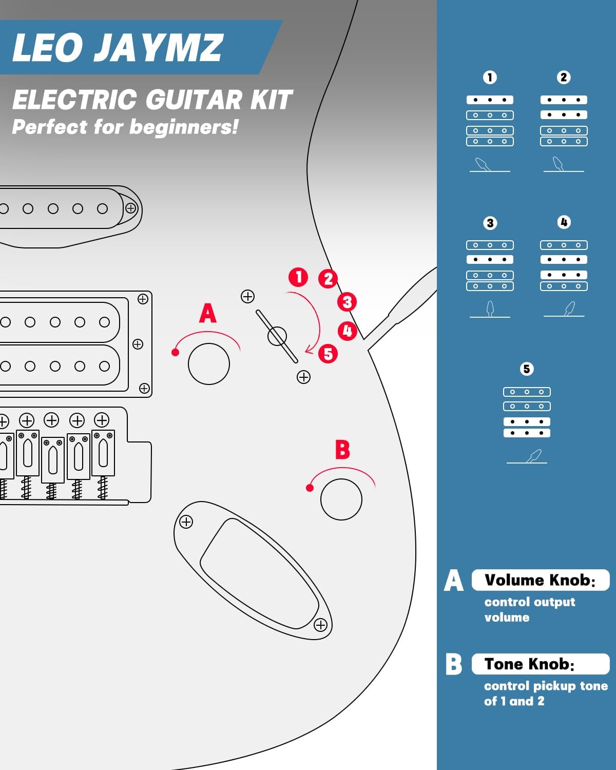 ST Beginner Kit - Blue Black 5W
