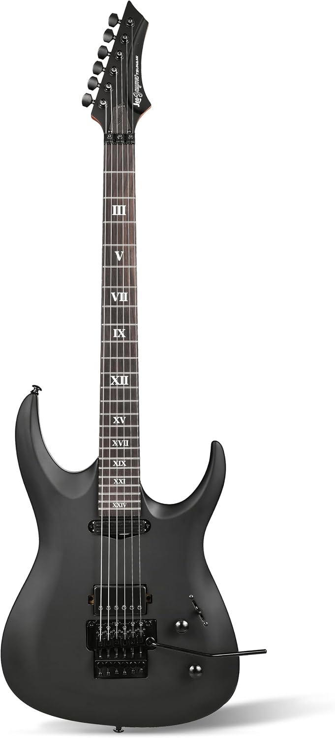 Leo Jaymz Tsunami electric guitar - Matte Black